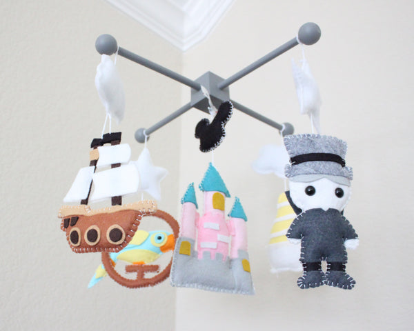 Theme Park Rides Nursery Room Decor, Baby Crib Mobile
