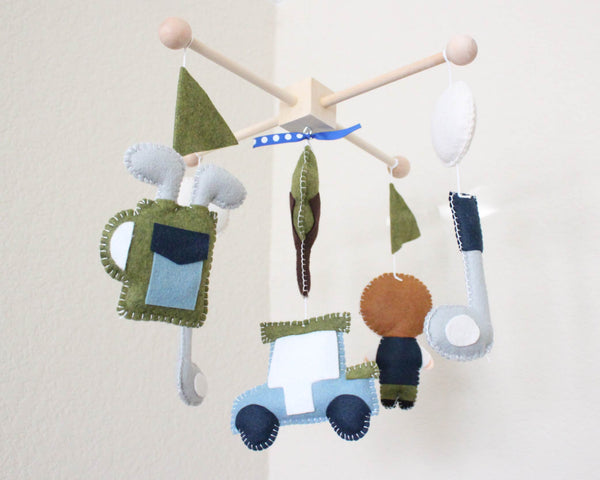 Golf Mobile, Baby Crib Mobile, Golf Sports Boys Nursery Room Decor