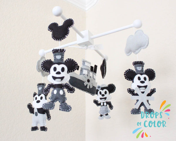 Custom Made Mobile, Baby Crib Mobile, Unique Handmade Nursery Wall Decor