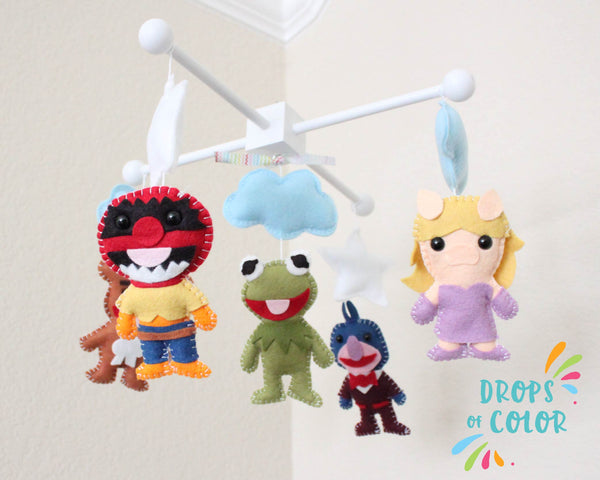 Custom Made Mobile, Baby Crib Mobile, Unique Handmade Nursery Wall Decor