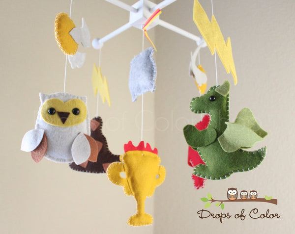 Harry Potter Mobile, Magic Baby Crib Mobile, Nursery Room Decor