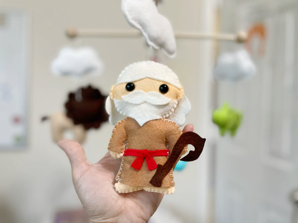 Noah Ark , Baby Crib Mobile, Nursery Room Decor