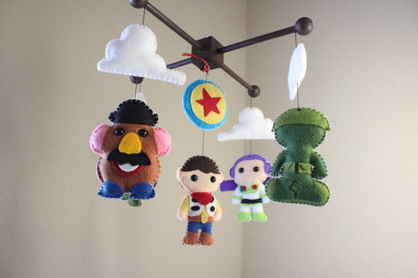 Toy Story mobile, Baby Crib Mobile, Nursery Room Decor