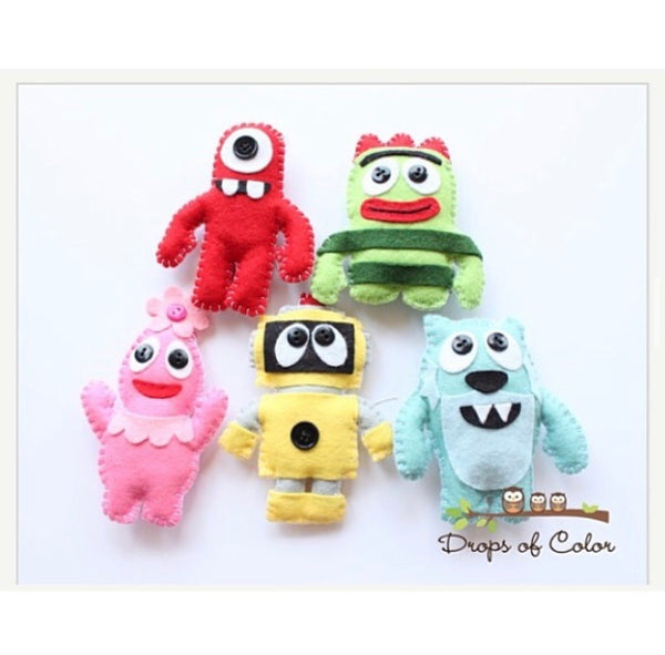 Yo Gabba Gabba Mobile, Nursery Decor, Baby Crib Mobile