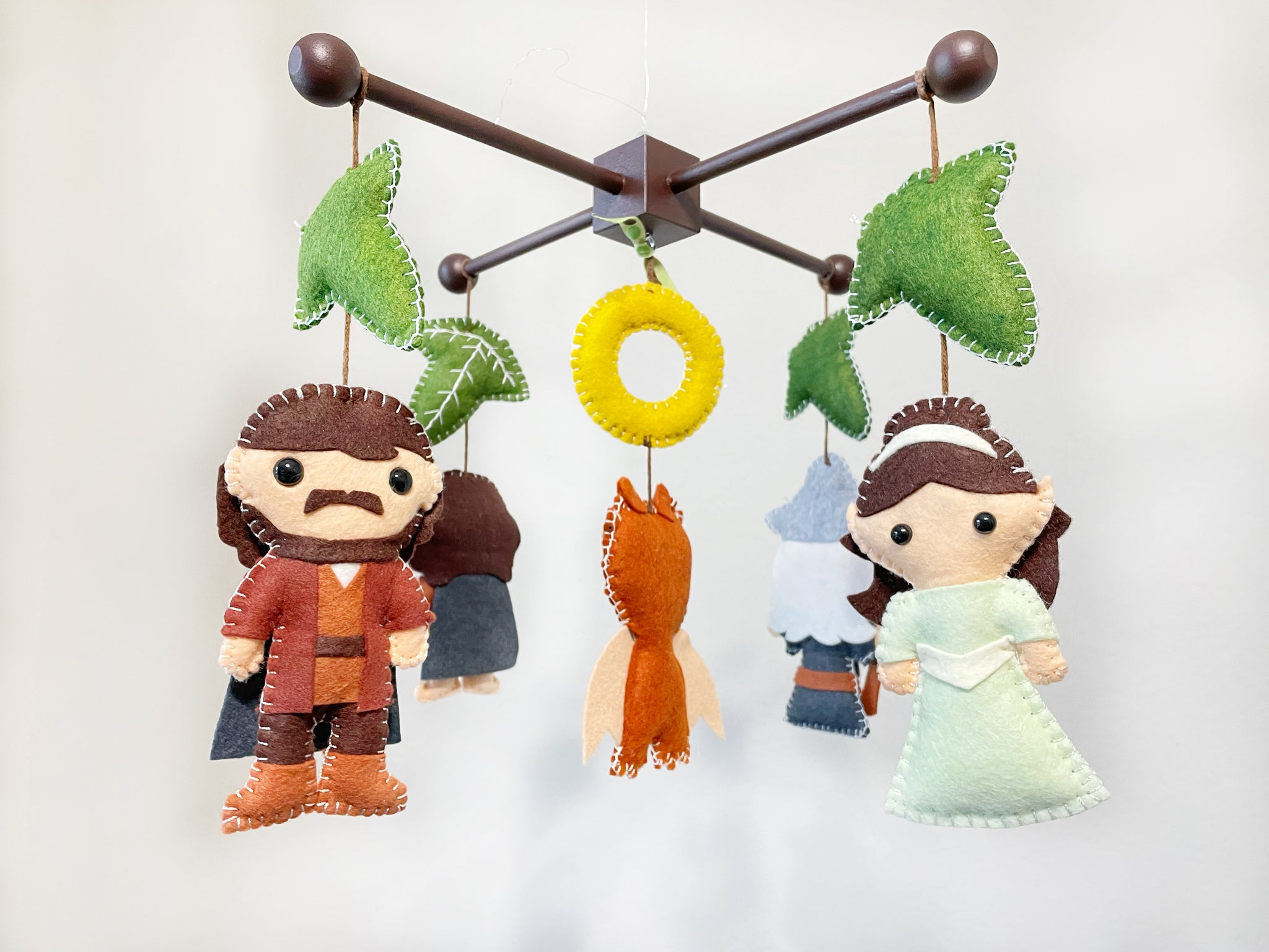 The Fellowship of the Ring, Baby Crib Mobile, Nursery Room Decor
