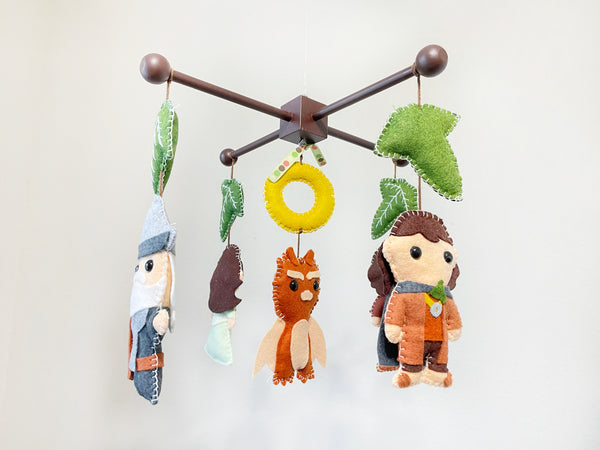 The Fellowship of the Ring, Baby Crib Mobile, Nursery Room Decor
